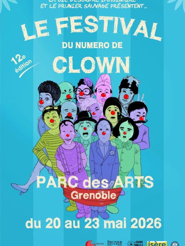 Festival du numéro de clown 2026 - Affiche